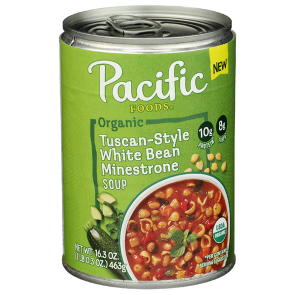 Pacific Foods Organic Tuscan-Style White Bean Minestrone Soup