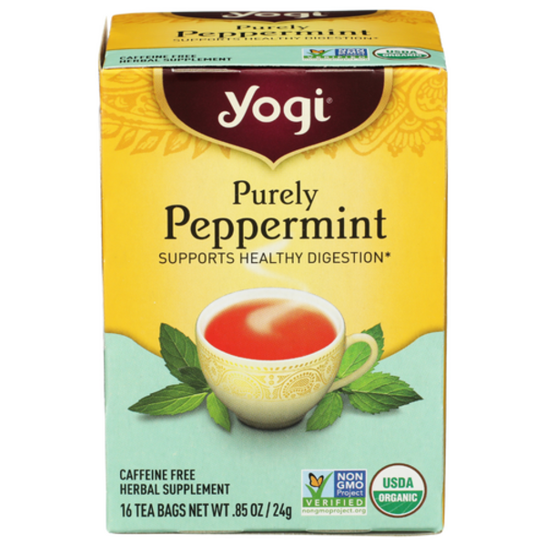 Yogi Tea Organic Purely Peppermint