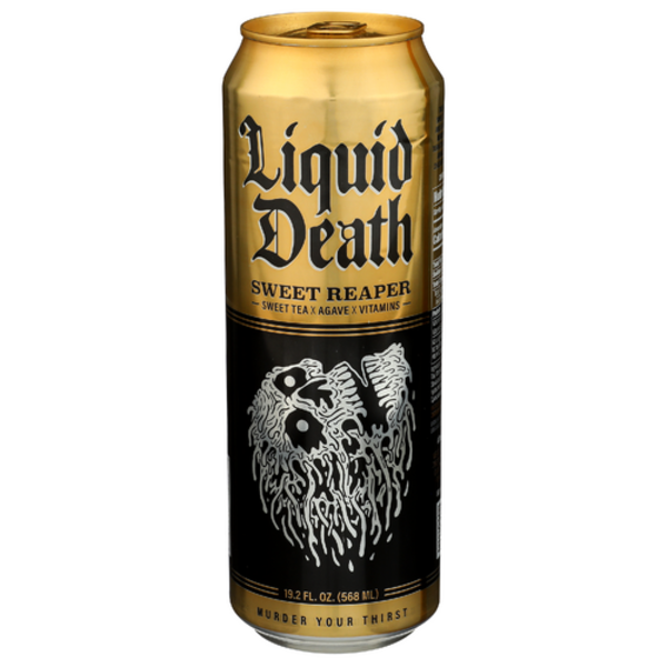 Liquid Death Sweet Reaper Iced Tea With Agave & Vitamins