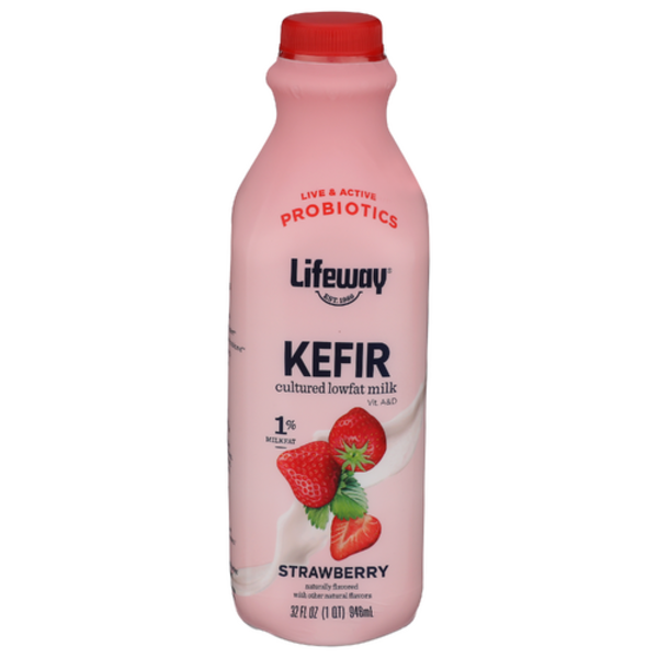 Lifeway Lowfat Strawberry Kefir