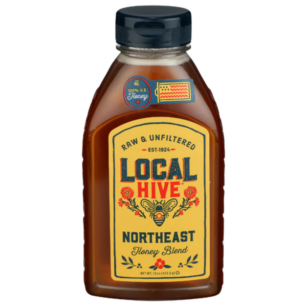 Local Hive Northeast Raw & Unfiltered Honey