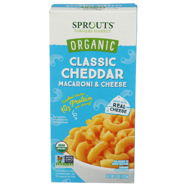 Sprouts Organic Classic Cheddar Macaroni & Cheese