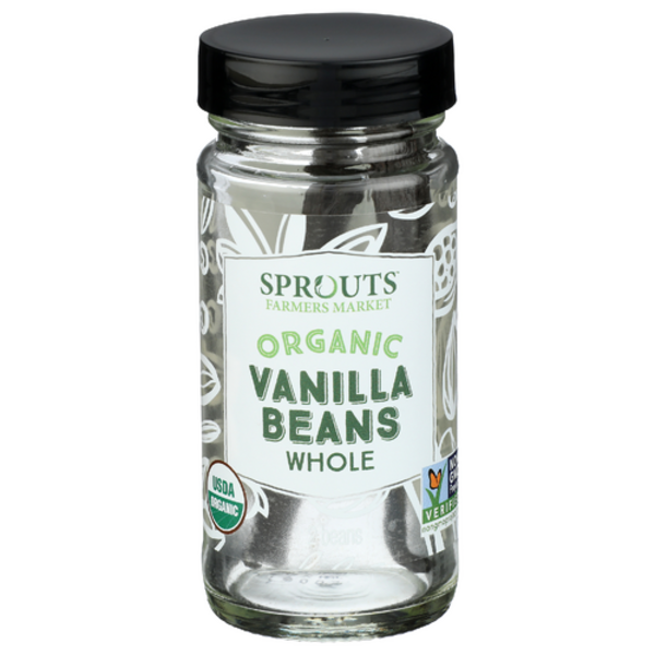 Sprouts Organic Whole Vanilla Beans