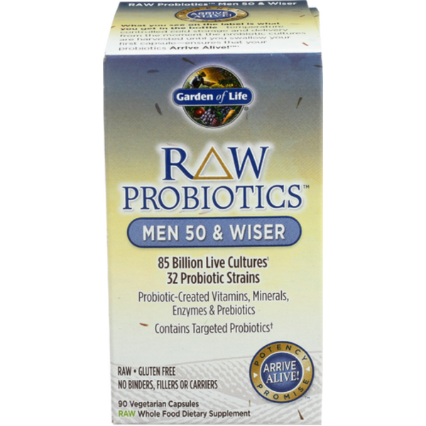 Garden Of Life Raw Probiotics 50 & Wiser Men