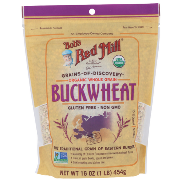 Bob's Red Mill Organic Whole Grain Buckwheat