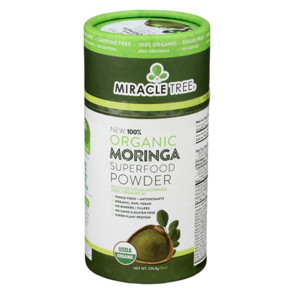 Miracle Tree 100% Organic Moringa Superfood Powder