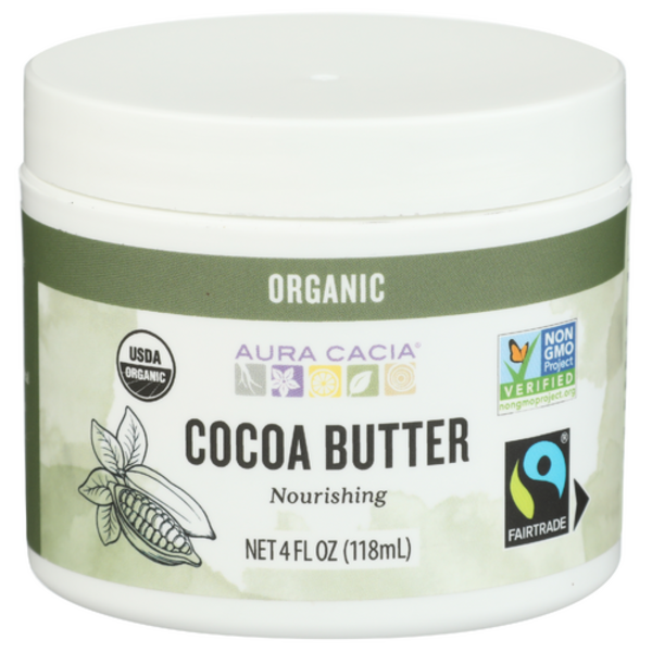 Aura Cacia Pure Cocoa Butter Jar