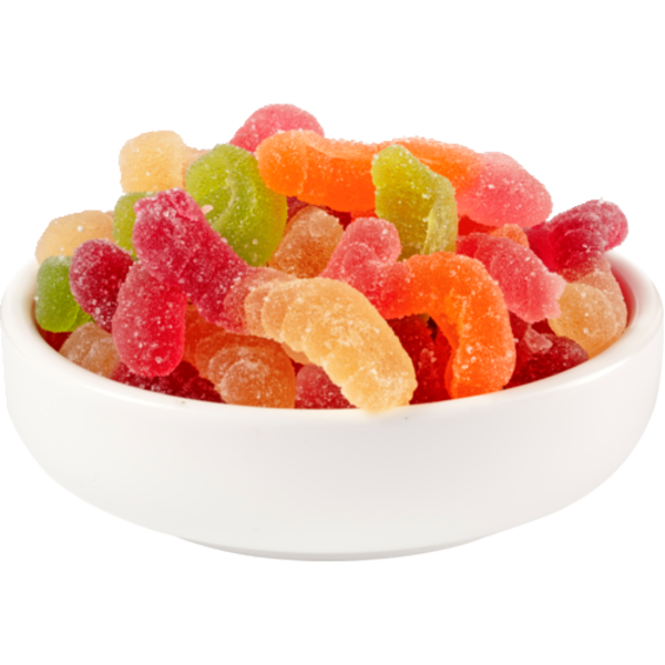 Albanese Confectionery Sour Natural Flavor Tiny Gummi Worms