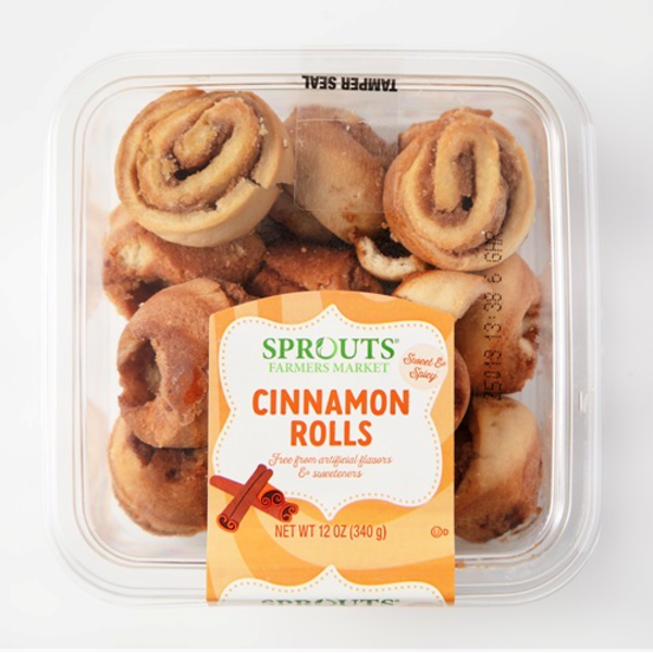 Sprouts Two Bite Cinnamon Rolls