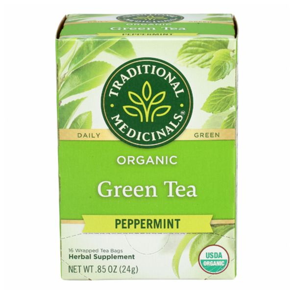 Traditional Medicinals Organic Green Peppermint Tea