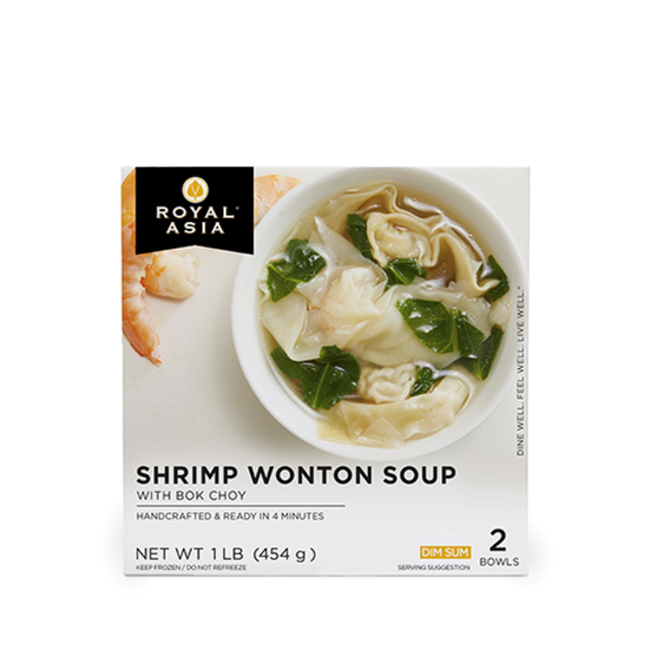 Royal Asia Shrimp Wonton Soup With Bok Choy