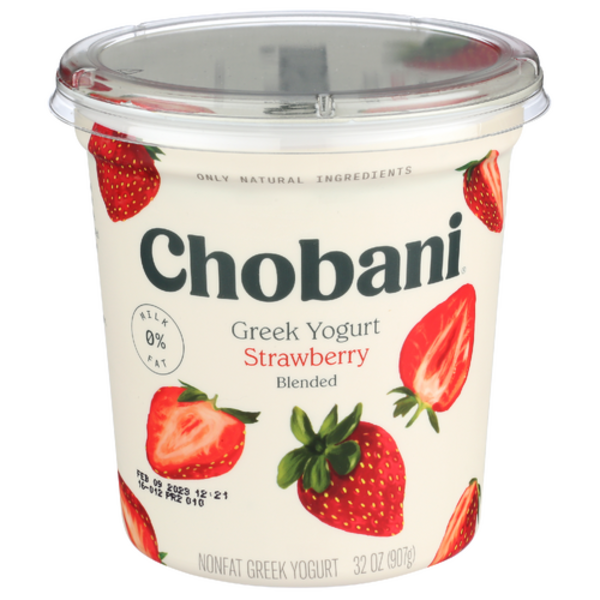 Chobani No Fat Strawberry Greek Yogurt
