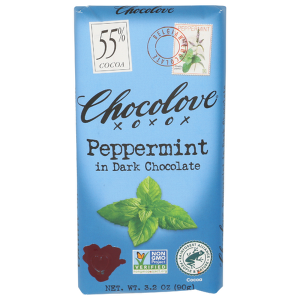 Chocolove Dark Chocolate Peppermint Bar