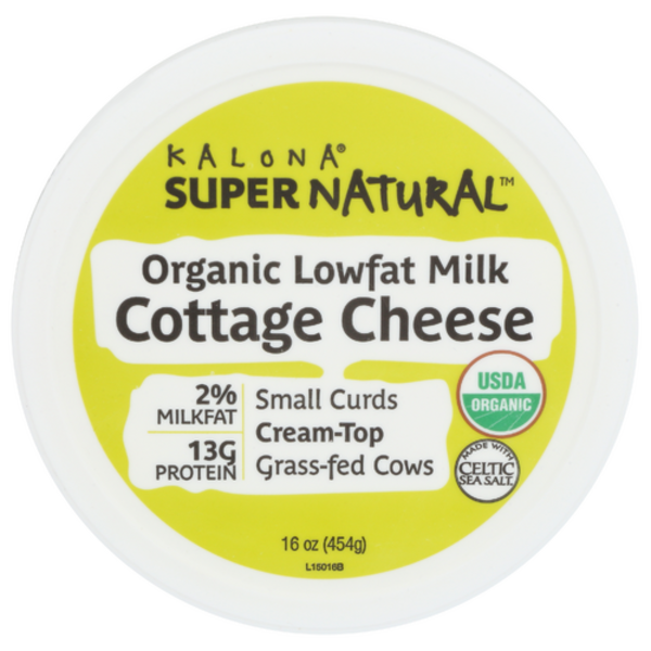 Kalona Organic Lowfat Milk Cottage Cheese