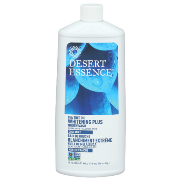 Desert Essence Whitening Plus Tea Tree Mouthwash