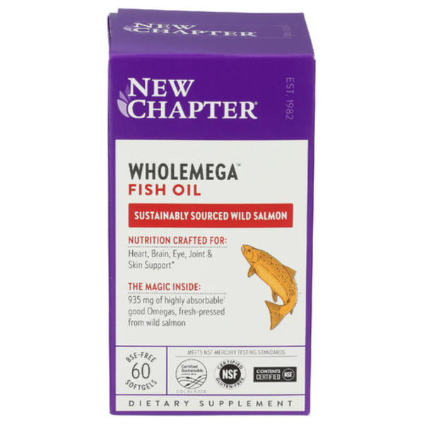 New Chapter Wholemega 1000 Mg